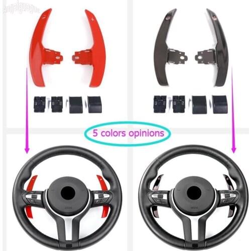 For BMW M3 M5 F20 F21 F22 F33 F36 F06 F12 F13 F15 F16 F48 et M-Sport Steering Wheel Paddle Extension Shifter Replace Accessories