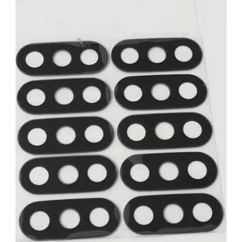 20pcs/lot For Xiaomi Mi A2 Mi 6X mi6x Rear Back Camera Glass Lens Replacement Parts with Adhesive Sticker