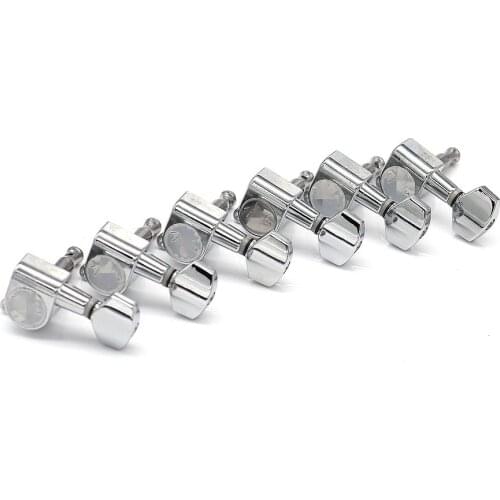 6pcs Guitar Tuners Tuning Pegs Machine Heads for TL ST Electric Guitar FD Logo