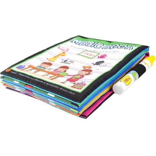 ABWE Best Sale Magic Water Drawing Book, Coloring Book, Doodle Magic Pen Animals Painting