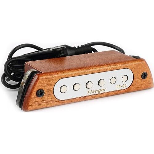 Flanger 39"/40"/41"/42" Acoustic Guitars Sound Hole Magnetic Pickups Wood Acoustic Guitar Sound Hole Magnetic Pickup Passive