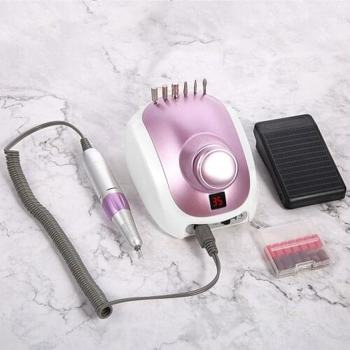 35000/20000RMP Electric Nail Drill Pedicure accessories for manicure With Nail Drill bit Professional manicure pedicure machine