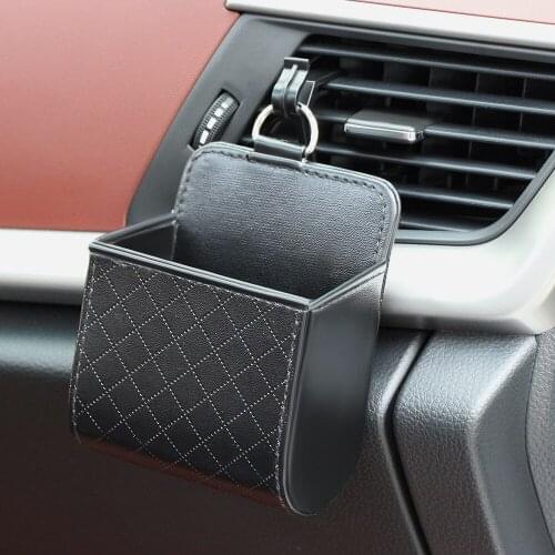 Car Storage Bag Air Vent Dashboard Hanging Organizer Box for mercedes benz w212 w124 w140 w163 w202 w203 w204 w210 w211 w213