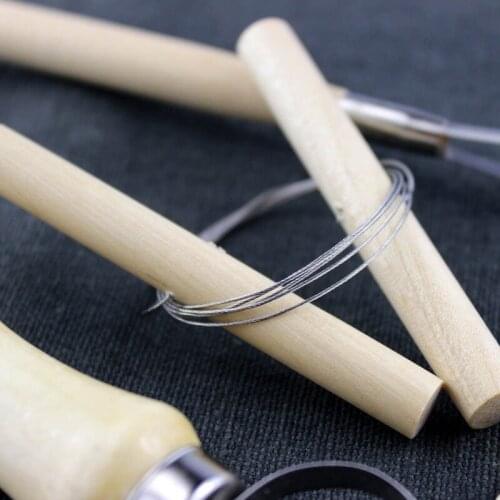 Wooden Cutting Wire for Clay Pottery Sculpture Modeling Making Toot Hot Arts,Crafts & Sewing Pottery & Ceramics