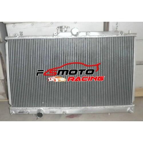 For Mitsubishi Lancer EVO 7/8/9 MT 2001-2007 52MM 2 Row Aluminum Radiator 2000 2001 2002 2003 2004 2006 2007