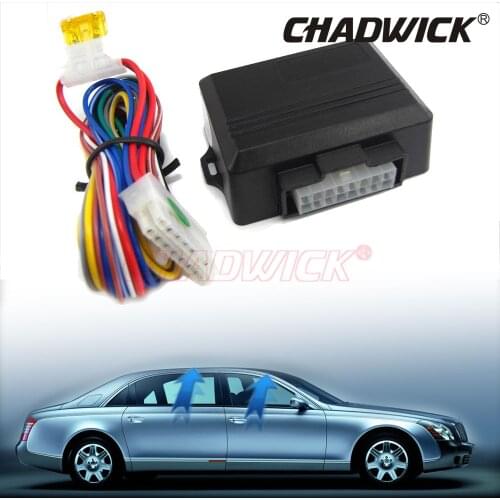 Intelligence automatically close the windows 12v Power window closer system for 4 doors Compatible with car alarm CHADWICK PW04