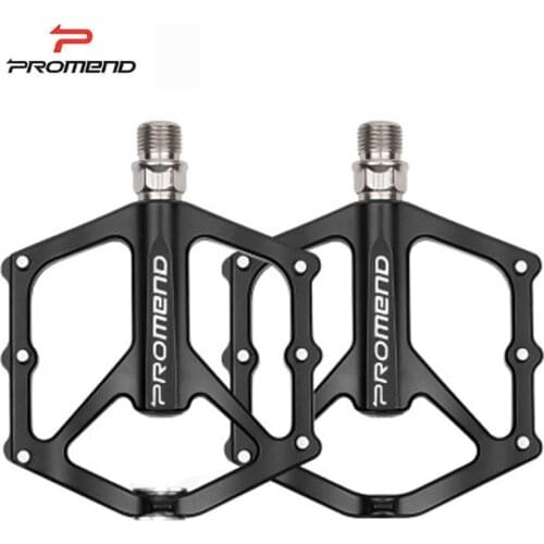 PROMEND Magnetic Parking Road Bike Pedals Non-slip Bicycle Pedals Aluminum Alloy 3 Bearing Pedals Bike Footboard Bicycle Parts