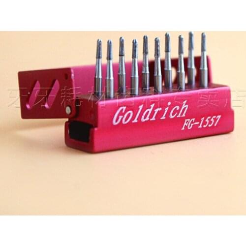 2016 New Tungsten Carbide Steel Round end cross-cut cylinder drills/burs FG1557 1.6m Free Shipping