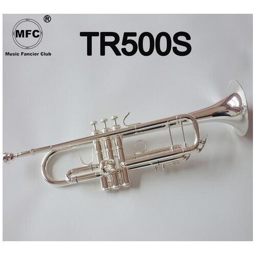Brand New TR500S Silver Plated Professional Trumpet Mouthpiece Accessories Stradivarius Student Model Bb Trumpets