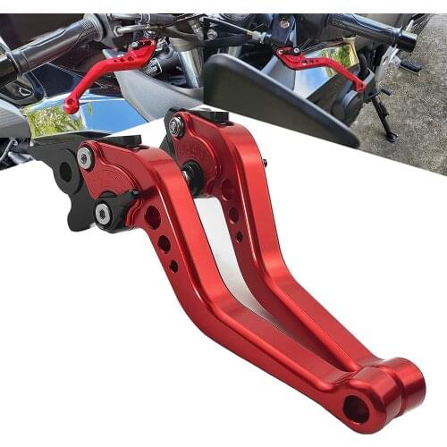 Adjustable Motorcycle Brake Clutch Levers CNC Aluminum Short Levers for Yamaha FZ-10 MT-10 FZ-09 MT-09 FZ-07 MT-07