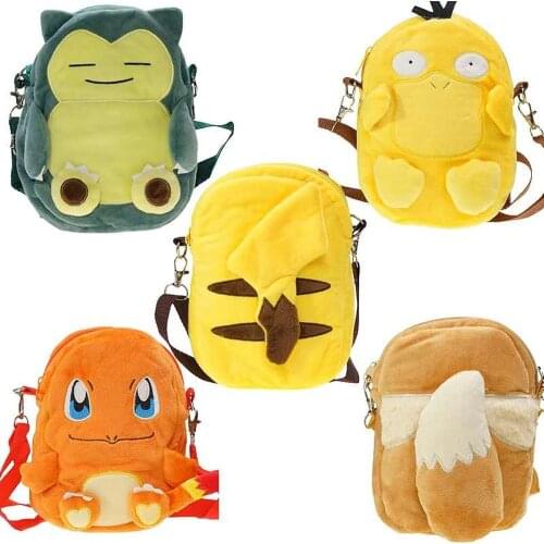 Pets Bag Plush Backpack 19CM Childrens Messenger Boys and Girls Coin Purse Gifts TFA3464