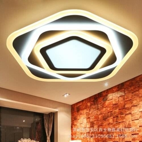 Modern chandelier ceiling balcony porch restaurant AC85-265V Living Room ceiling light fans ceiling lights home decoration