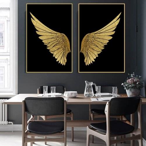 Modern Abstract Dream Wings Canvas Paintings Wall Art Pictures Gallery Living Room Posters and Prints For Home Decor Cuadros