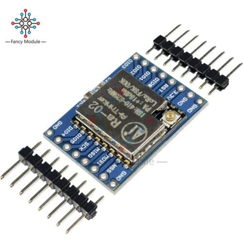 SX1278 LoRa Module 433M 433MHz 10KM Ra-02 Ai-Thinker Wireless Spread Spectrum Transmission Socket for Smart Home DIY