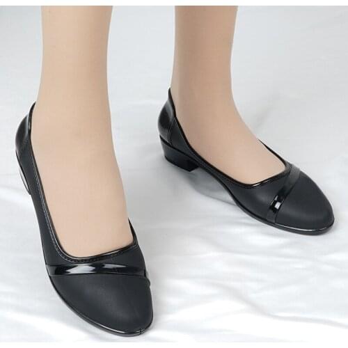 Fashion Womens Rain Shoes Pump Shoes Rubber Shoes Rain Boots Kitchen Work Boots Shoe Low-top Non-slip and Waterproof Women PVC