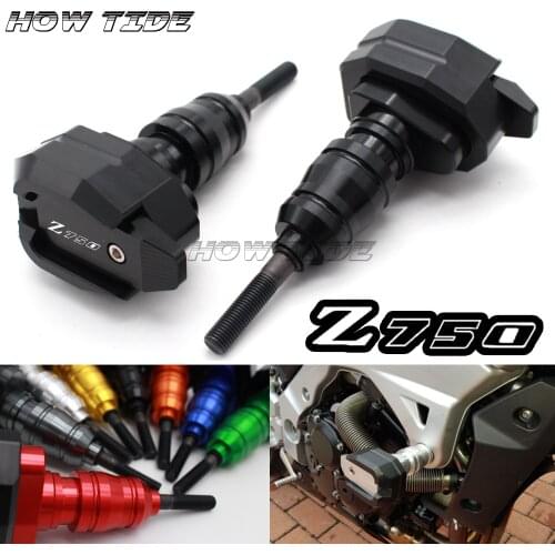 Frame Slider Crash Protector For KAWASAKI Z750 Z750R 2007-2012 08 09 10 11 Motorcycle Accessories Bobbins Falling Protection