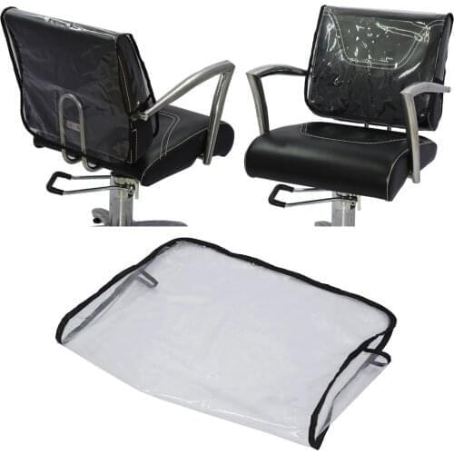 Professional Barber Beauty Salon Chair Back Protective Cover Fits Most Salon Chairs Spa Professional Plastic Clear Covers Barber