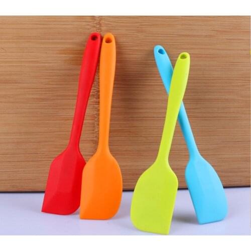 1PCS Butter Tool Heat Resistant Flexible Silicone Split Spatulas Cake Spatula Scraping Baking Scraper Baking Tools For Cakes