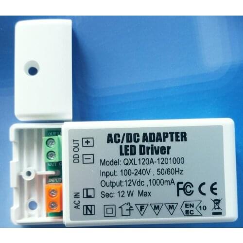 3 years warranty 12V 30w 24w 18w 12W 6w ac 100V-240V Lighting Transformers safe Driver power supply