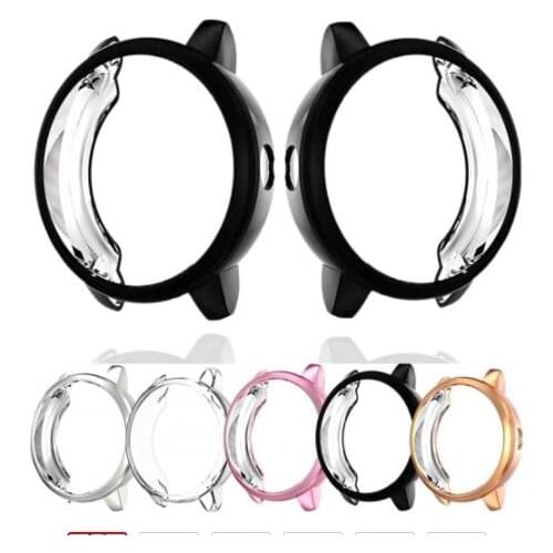 50PCS Case for Samsung galaxy watch active bumper Protector HD Full coverage silicone Screen Protection case cover