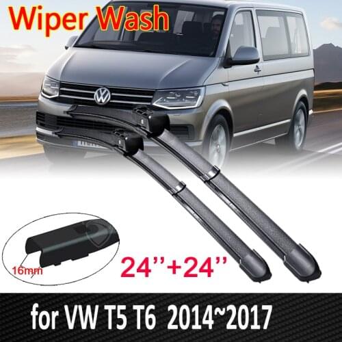 Car Wiper Blade Window for Volkswagen VW Transporter T5 T6 Caravelle Multivan 2014~2017 Windscreen Windshield Wipers Car Goods