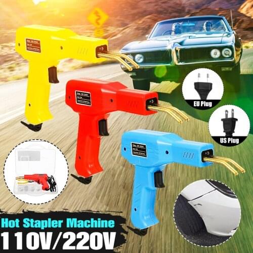 Car Bumper Hot Stapler Plastic Welding Torch Fairing Auto Body Tools Repair Kit