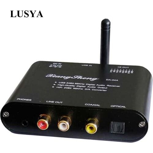 Lusya QCC5125 Wireless Lossless Bluetooth 5.1Receive CS4398 Decoding Board Supports LDAC APTX-HD T0676
