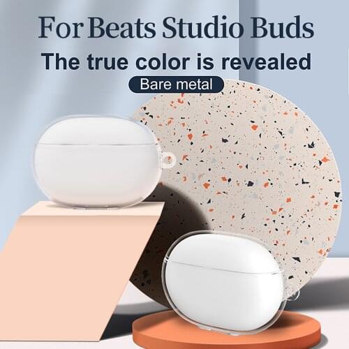 TPU Case For Beats Studio Buds 2021 Charging Box Cover Quality Accessories For Beats Studio Buds Cover Earphone Protective Case