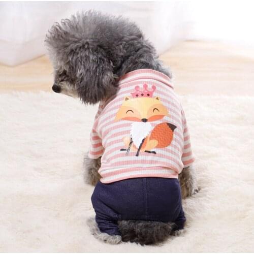 Pug Tshirt Pet Clothes for Dogs Yorkshire Terrier Costumes Summer Puppy T Shirt for Small Dog Vests for Chihuahua French Bulldog