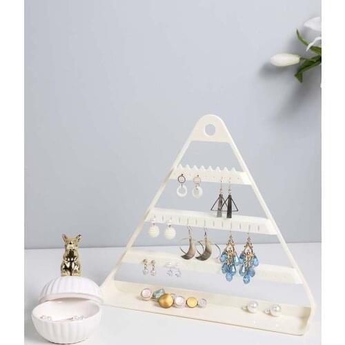 Colorful Wall Hang Up Earrings Display Holder Drop Earrings Stud Earrings Display Stand Jewelry Display Holder
