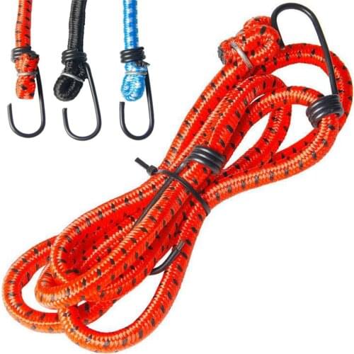 New Elastics Rubber Luggage Rope Cord Hooks Bikes Rope Tie Bicycle Luggage Roof Rack Strap Fixed Band Hook Bicycle Accessories