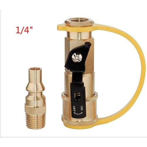 1 copper propane valve for liquefied petroleum gas propane butane pipe fittings outdoor hydraulic quick joint gas joint pressure