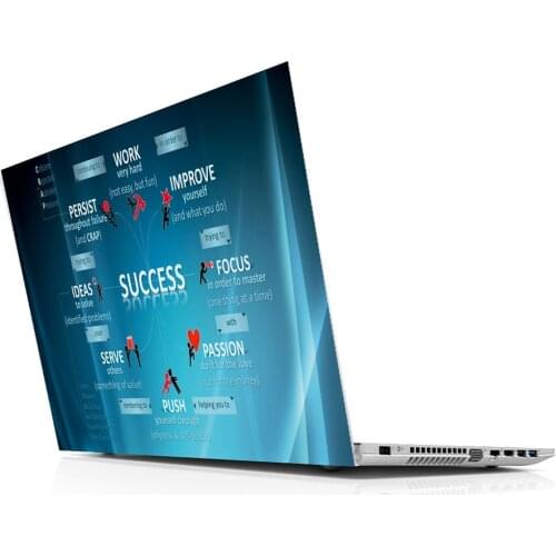 Sticker Master Motivational universal laptop skin for 13 14 15 15.6 16 17 19 "inc notebook decal for Mac, dell, Acer, HP, Toshiba, Asus