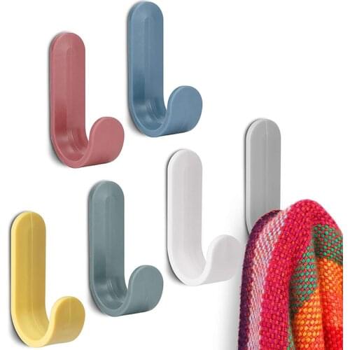 Bathroom Shelf Sticker For Wall Rack Waterproof Kitchen Sticking Wall Hook Hanger Towel Rack Sticker Bathroom Home Decorative