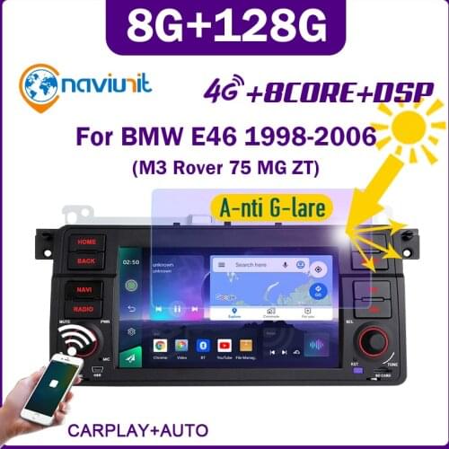 PX6 2 din android 10 car radio with screen For BMW E46 M3 Rover 75 MG 1998-2006 intelligent system auto audio video players 2DIN
