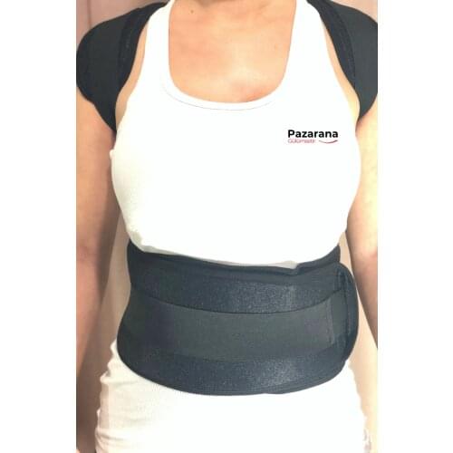 Sports Magnetic Upright Posture Belt Waist Shoulder Roundback Anti Back Belt Bracket Roundback Anti Corset Sports Belt