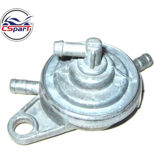 GY6 Motorcycle Fuel Pump Petcock Valve Gas Tank Switch 3-way for 50cc~150cc Moped Scooter Go-Kart ATV Quad Pit bike