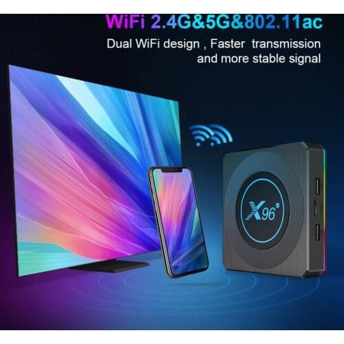 X96 X4 Android 11 TV BOX 2.4G/5G Wifi 32G 64G 128G 8K TV receiver Network Media player Very Fast Box Top Box 10S905X4