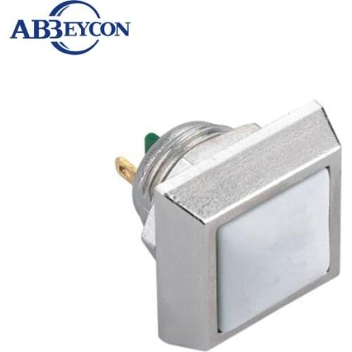 TY 1232 Different color 12mm plastic head momentary Pin square waterproof switch
