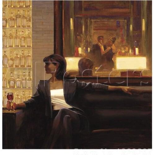 Amber Glow Woman Brent Lynch painting for bedroom decoration High quality