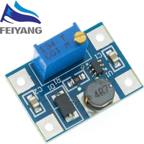 10pcs Smart Electronics DC-DC SX1308 Step-UP Adjustable Power Module Step Up Boost Converter 2-24V to 2-28V 2A