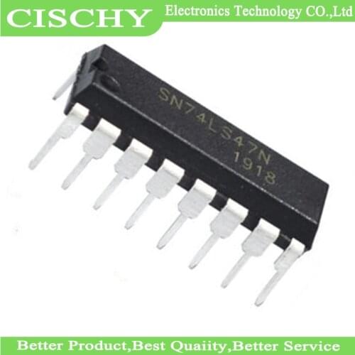 20pcs/lot SN74LS47N HD74LS47P 74LS47 DIP-16 In Stock