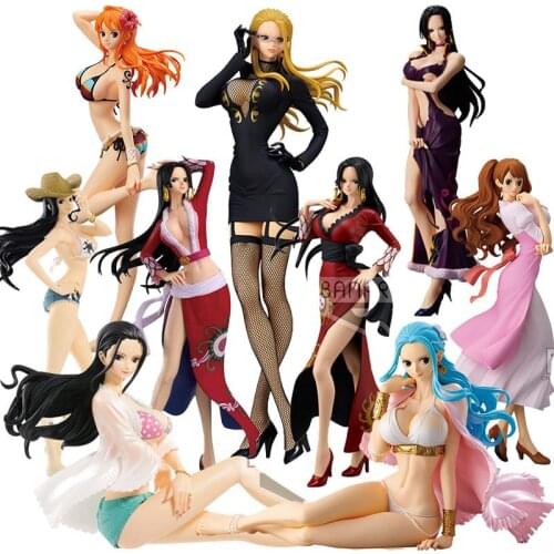 Bandai One Piece Nami Robin Empress Japanese Anime Model Ornaments Pvc Model Cartoon Toys Anime Toys Gift Collectibles Model Toy