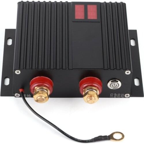 Battery Terminals 12V-24V 150A Automotive Dual Batteries Isolator Power Battery Protector with LED Indicator for Car RV Iron