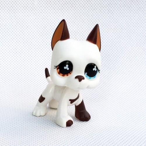 Rare Lps Pet Shop Toys Free Shipping Shorthair Cat Brown Great Dane Stand Action Figure Collection 38 Style Childrens Set Gifts