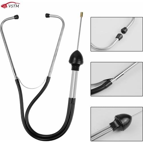 Best Quality Mechanics Cylinder Stethoscope Car Engine Block Diagnostic Automotive Hearing Tools Anti-shocked Durable Chromed-st
