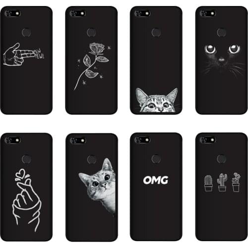 QAQsam Soft Silicone For Lenovo K5 Play A5 Case Cover Painting Case Pattern For K6 Power K33A42 K5 Note 2018 Cases Funda