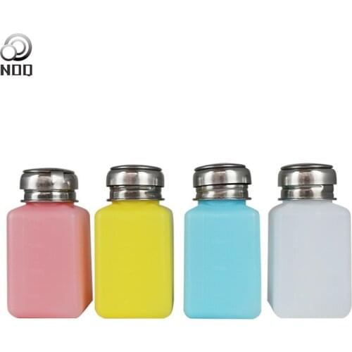 NOQ Nail Polish Remover Pure Acetone Bottle Gel Pump Bottle Cleaner Nail UV Gel Empty Dispenser Liquid UV Gel Polish Nail Art