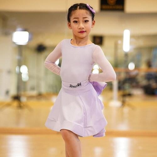 2021 Modern National Standard Dance Competition Dress For Girls Latin Dance Costumes Rumba Tango Salsa Practice Clothing DWY5460