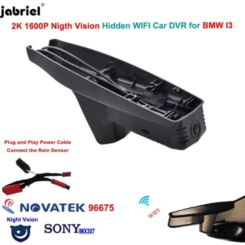 New 2K 1600P Plug And Play Hidden Wifi Dash Cam Car Dvr Cameras for BMW I3 I01 2013 2014 2015 2016 2017 2018 2019 2020 2021 2022